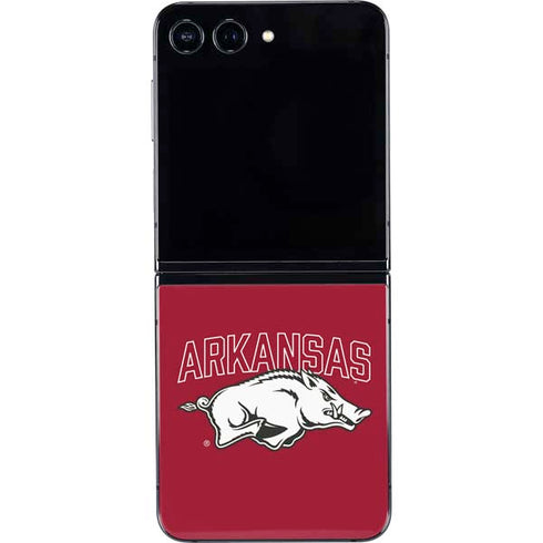 University of Arkansas-Fayetteville Razorbacks Logo Galaxy Z Flip5 5G Skin